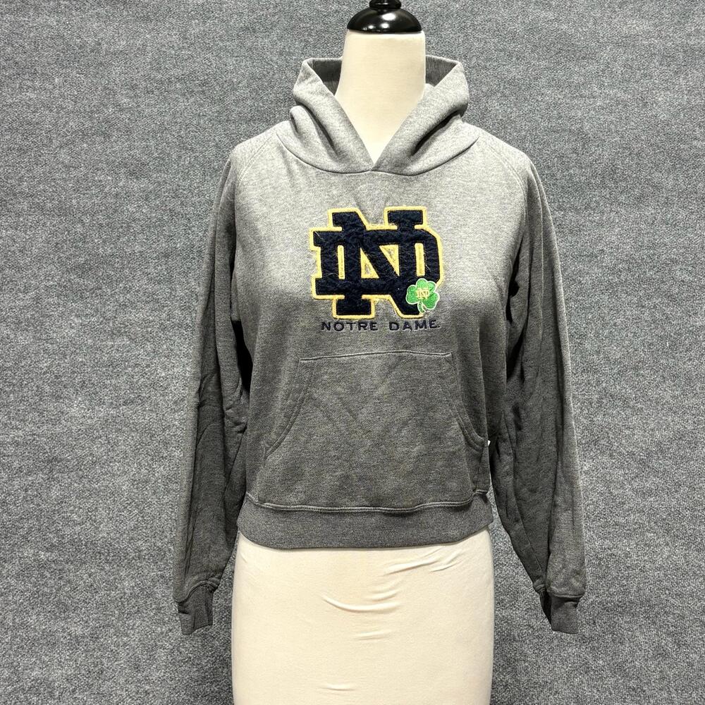Notre Dame Fighting Irish Hoodie Sweatshirt Womens Small NCAA Football JanSport